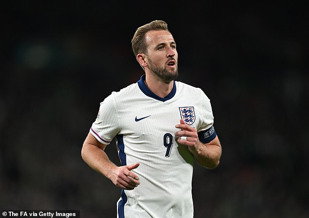 Harry Kane has captained England for the last four major tournaments