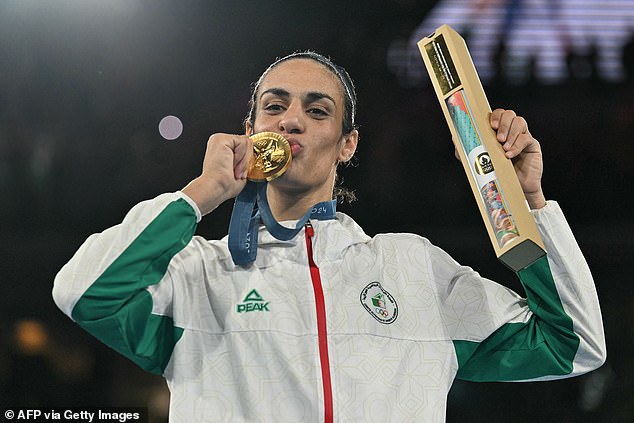 The Algerian controversially won the women's welterweight competition at the Olympic Games