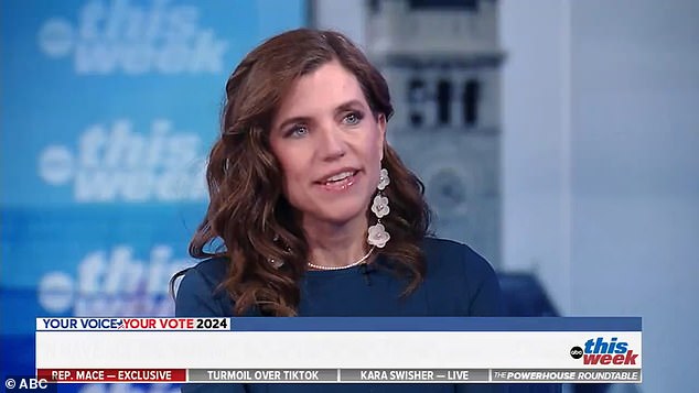 The segment involved an interview with Republican Rep. Nancy Mace, where Stephanopoulos pressed her on why she supported Trump after he was found liable for sexual assault.