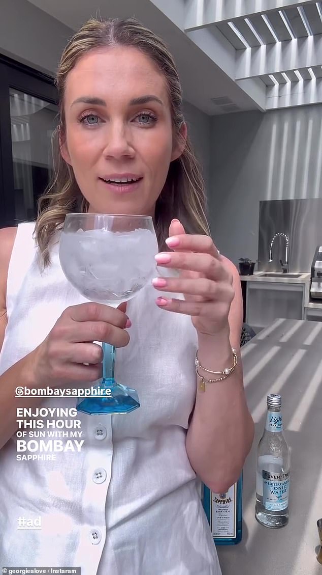 The Bachelorette star Georgia Love has resumed her regular influencing activities, but bizarrely she appears to be taking her wedding rings on and off in front of the cameras