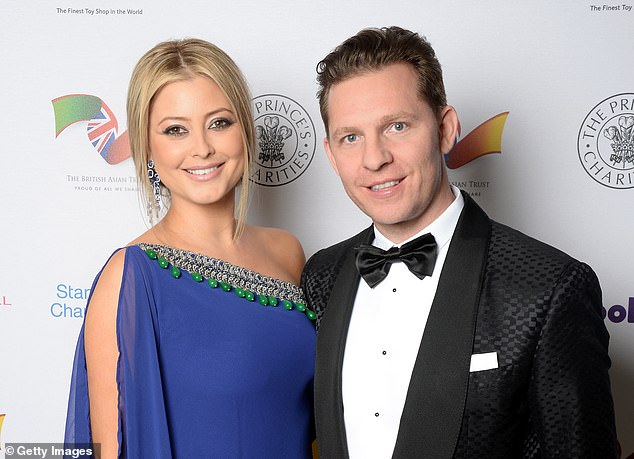 Beautiful: property magnate Nick Candy (pictured with wife Holly Valance) has a 38% stake in AIM-listed Metals Exploration