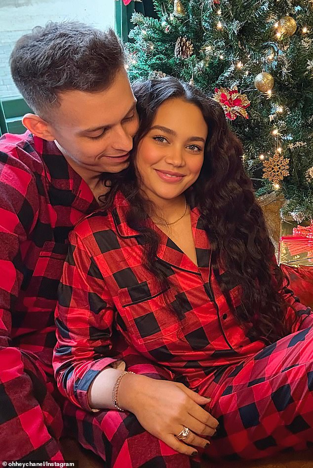 However, Chanel appears to have moved on and a day before filing the restraining order, she hopped to her Instagram account to celebrate the holidays on Wednesday.