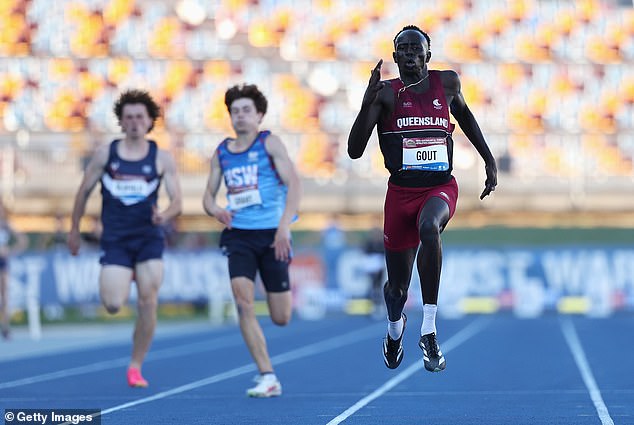 Australian sprint sensation Gout Gout's father has revealed his son's real name