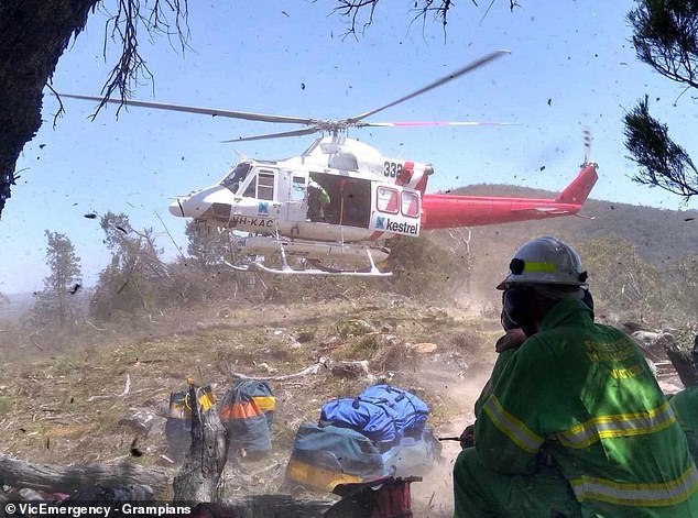 VicEmergency thanked the more than 600 firefighters and volunteers who helped tackle fires across the state