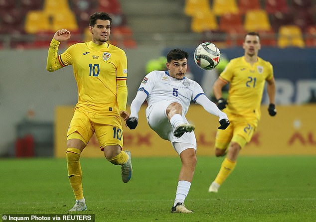 The midfielder remained a regular starter for his country during his time in the cold at Ibrox