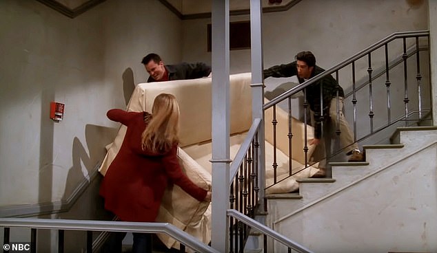 While Ross Gellar may not have been able to get his couch up the stairs in this iconic Friend's scene, mathematicians have now proven how he could have gotten his couch around the corner.