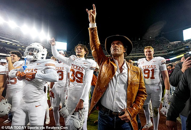 While at school, he bonded with a certain professor: actor Matthew McConaughey