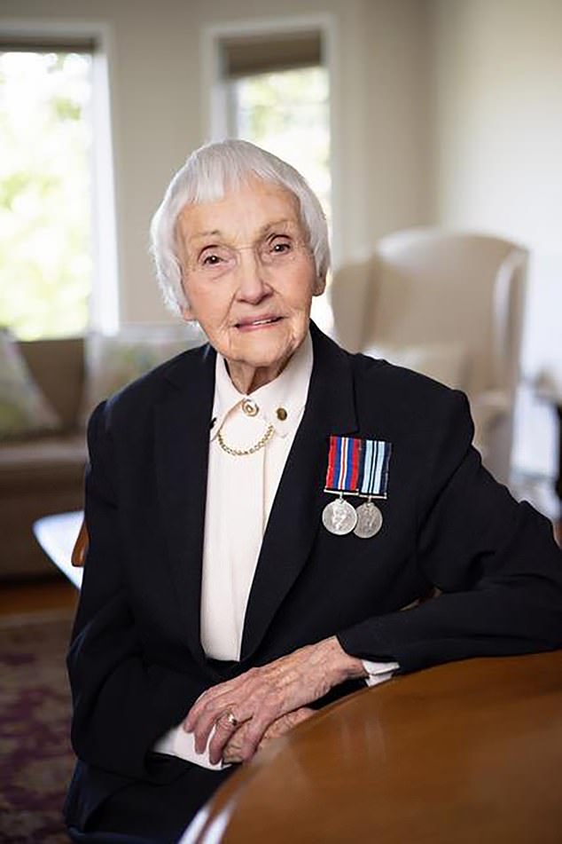 War veteran Anne Puckridge, 99, who has traveled to London to lobby MPs