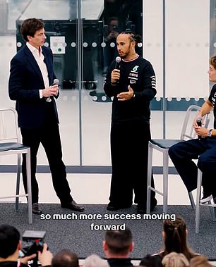 Lewis Hamilton bid an emotional farewell to Mercedes as he prepared to join Ferrari