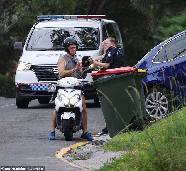 Neighbors soon joined the search and also used scooters to check nearby streets