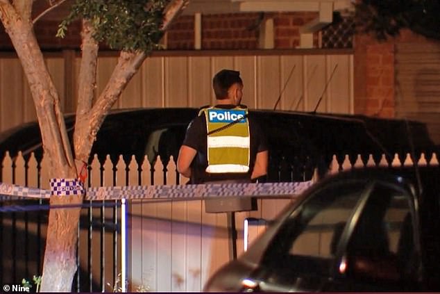 Police are investigating the scene in Campbellfield where a shootout took place