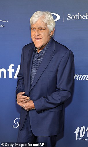 Jay Leno, 74, explained how he coordinated a meet-and-greet between fans and Taylor Swift, 34, in one of the most unlikely ways. Leno pictured in LA last month