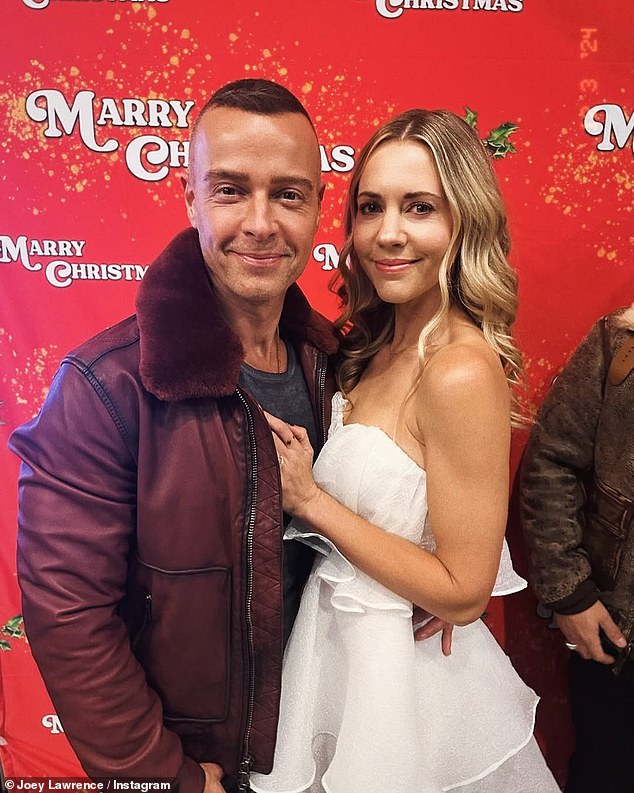 Joey Lawrence and Samantha Cope are clearly making up for lost time and proving that love can blossom even after a short detour