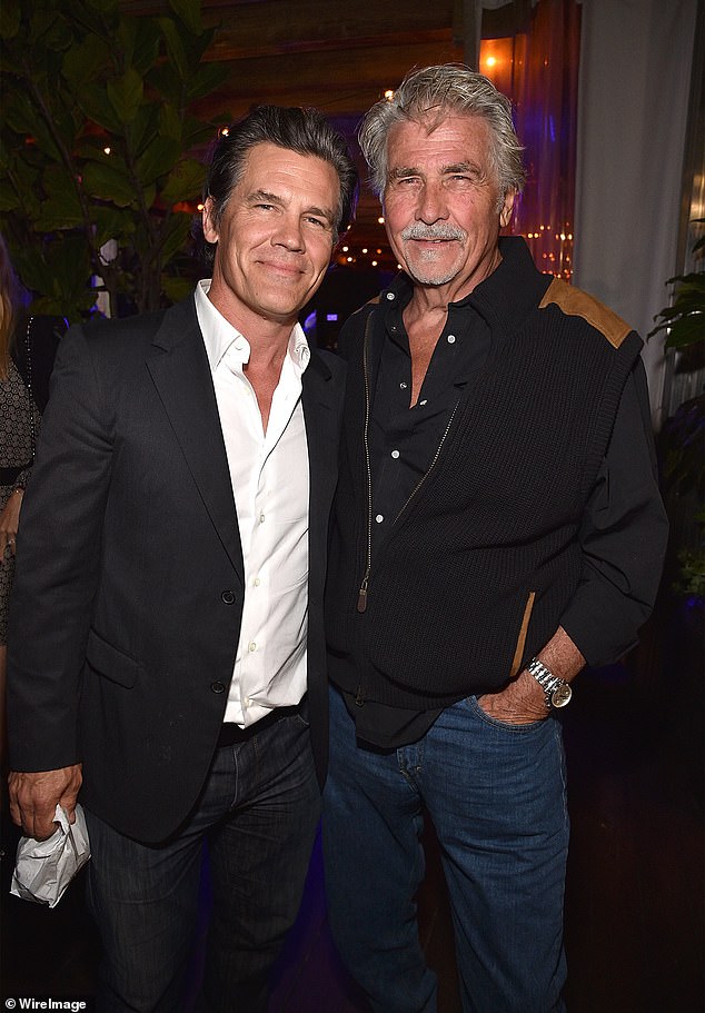 Josh Brolin revealed that his father James Brolin once slaughtered his childhood pig and fed it to him - pictured in 2017