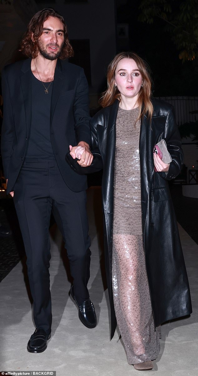 Kaitlyn Dever, 27, sparked dating rumors with Ethan Dawes during a night out in West Hollywood on Thursday