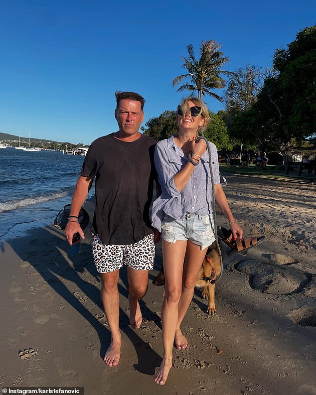 The Today presenter, 50, posted a loving tribute to his wife on Instagram, along with a series of loved-up photos of the couple