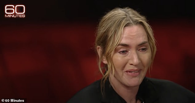 Kate Winslet breaks down in tears as she recalls feeling ashamed of her body after starring in Titanic