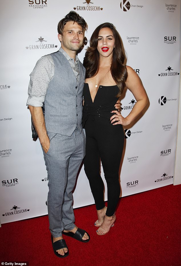 Maloney was previously married to Tom Schwartz; pictured 2017