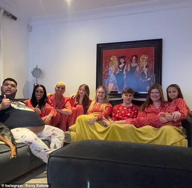 It comes just after Katie spent Christmas with her son Harvey, 22, best friend Kerry Katona, 44, and her family