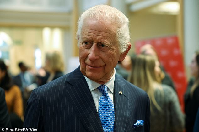 The king was away from public duties for about three months when he was diagnosed with cancer in January after undergoing treatment for an enlarged prostate