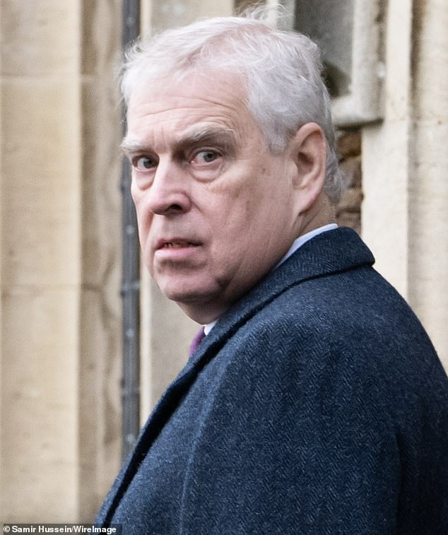 Prince Andrew (pictured at Sandringham in 2022) faces calls to invite himself to this year's royal Christmas celebrations