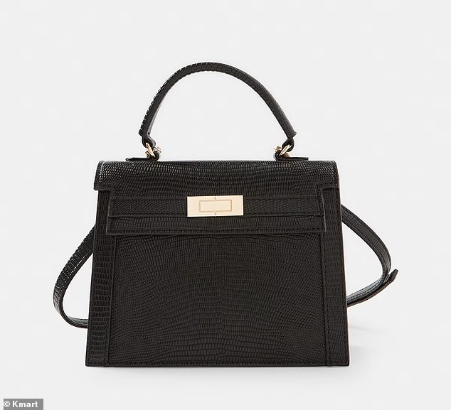 Kmart's Mini Crossbody Bag ($15) looks exactly like the Hermès 'Kelly' bag