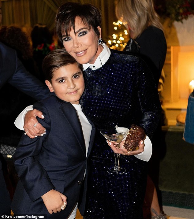 Kris Jenner was a proud grandmother as she celebrated her daughter Kourtney Kardashian's sons Mason and Reign's shared birthday on Saturday, December 14; Saw Mason and Kris