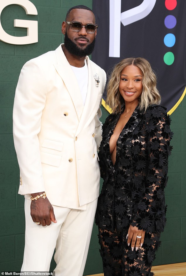 The NBA legend, pictured with wife Savannah, celebrates his 40th birthday this month