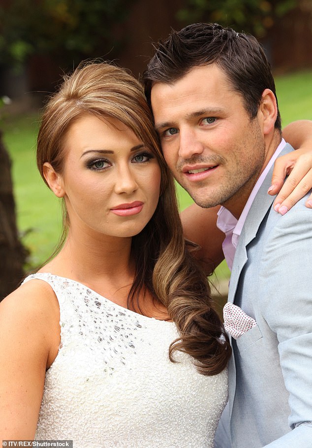 The former TOWIE star had a ten-year relationship with co-star Mark until 2012 and she is now angry that she has been 'left behind'; pictured 2011