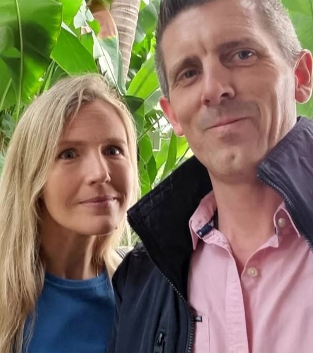 Emma Lovell (pictured with husband Lee) was stabbed to death during a home invasion