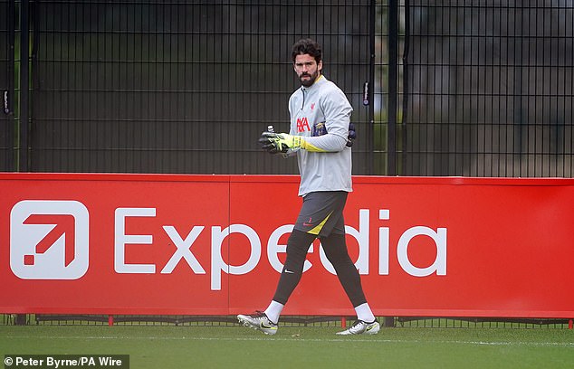 Alisson Becker has been named in Liverpool's Champions League squad for their clash in Girona