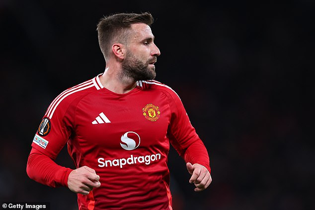 Luke Shaw has revealed he has suffered a 'minor setback'