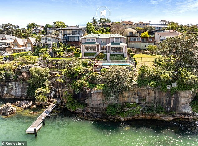 The 34-year-old celebrity agent boasted that the sale of the four-bedroom, four-bathroom Hunter's Hill family home has set a new record for the prestigious neighborhood