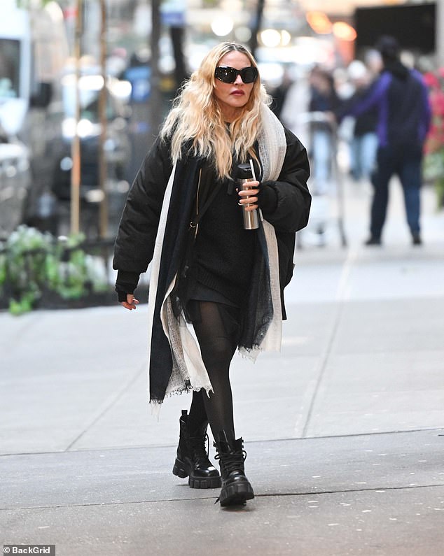 Madonna was spotted with her toyboy Akeem Morris on an outing in New York City on Saturday. Their reunion comes after DailyMail.com exclusively reported that the couple quietly split in late October after just months of dating