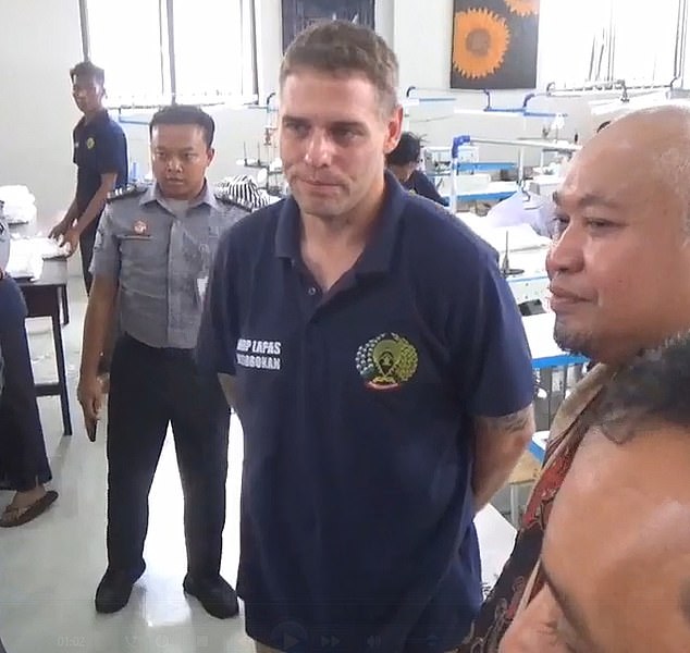 Five of the Bali Nine – Scott Rush, Matthew Norman (pictured), Si-Yi Chen, Martin Stephens and Michael Czugaj – are transferred to Australia