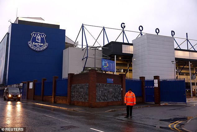 The latest Merseyside derby at Goodison Park has been canceled due to Storm Darragh