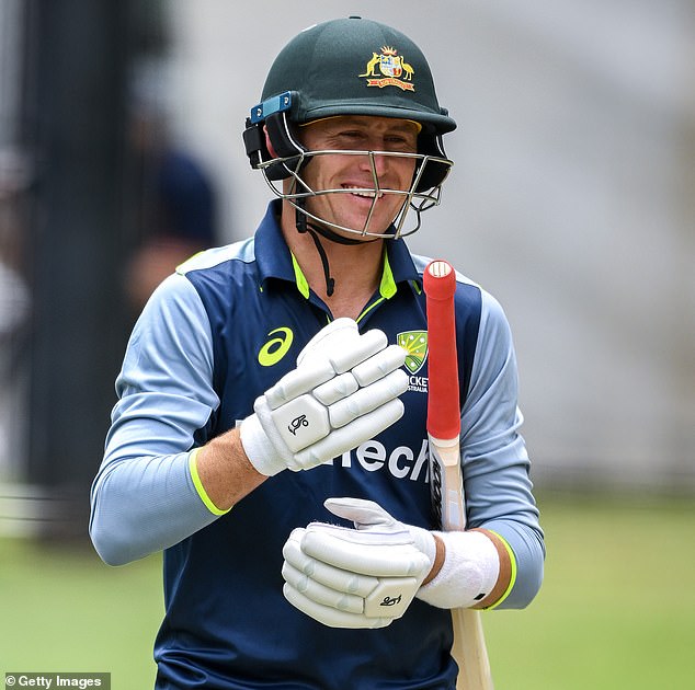 Marnus Labuschagne (pictured) looked sharp in the practice nets as the Australian cricket star desperately tries to find form ahead of the second Test against India