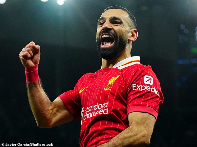 Salah has been in brilliant form this season, scoring 15 goals in the Premier League so far