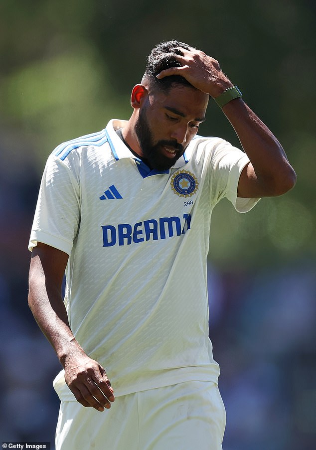 Mohammed Siraj (pictured) has broken his silence after being sanctioned following his heated row with Travis Head