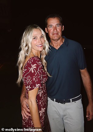 Sims is married to film producer Scott Stuber, 56