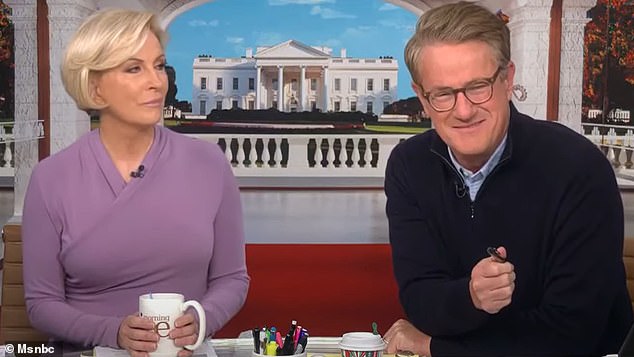 The hosts of MSNBC's Morning Joe — married hosts Joe Scarborough and Mika Brzezinski — predicted Monday that Kash Patel's new appointment as FBI director 