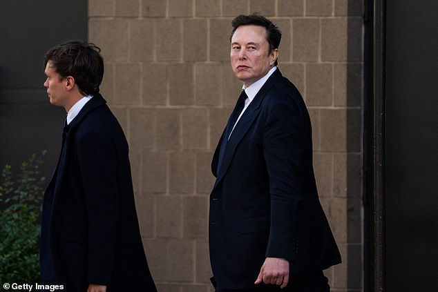 Tesla chief Elon Musk (pictured) has slammed a judge's decision to revoke his $56 billion pay package for the second time