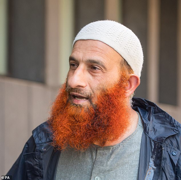 Khalid Baqa (pictured), who was jailed for four years for preparing jihadist propaganda, has sparked outrage by trying to win almost £2,000 from the Saracen's Head Inn in Amersham, Buckinghamshire.