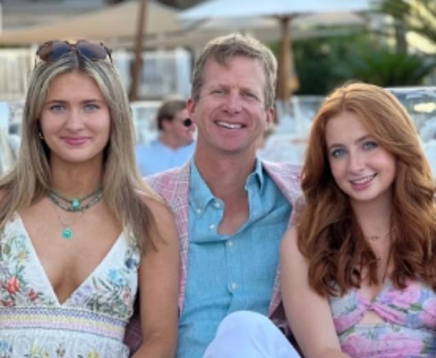 He is also president of Peyton's school and is married to Claire, an artist, philanthropist and art collector. Again in the picture with his daughters