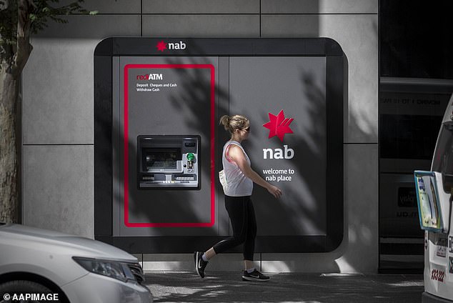 National Australia Bank has announced plans to completely remove customers using 'terrible' online banking passwords and replace them with cryptographic keys (stock image)