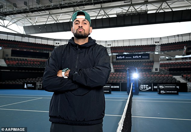 Nick Kyrgios is looking forward to a showdown with world number 1 Jannik Sinner at the Australian Open in January