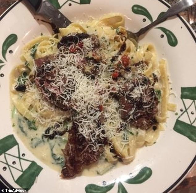 The Steak Gorgonzola Alfredo returns with higher quality ingredients