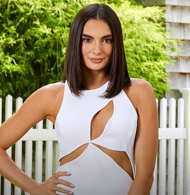 Paige featured in a promotional image for her show Summer House