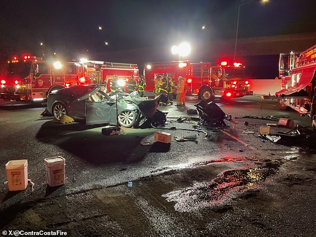 Genesis Giovanni Mendoza Martinez, 31, was crushed in a horrific car accident on February 18, 2023. His family claims he bought the electric car in the mistaken belief that it could drive itself.