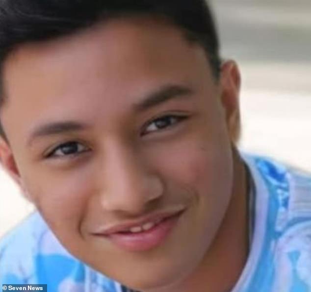 A 14-year-old Australian-Thai boy who was fatally stabbed outside a residential area in Thailand has been identified as Perth teenager Lucky Fazzalari (pictured)